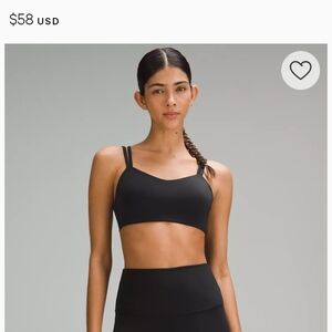 Black Women's Sports Bra